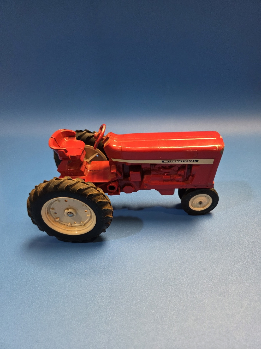 International Red Toy Tractor Die-Cast Replica for Kids